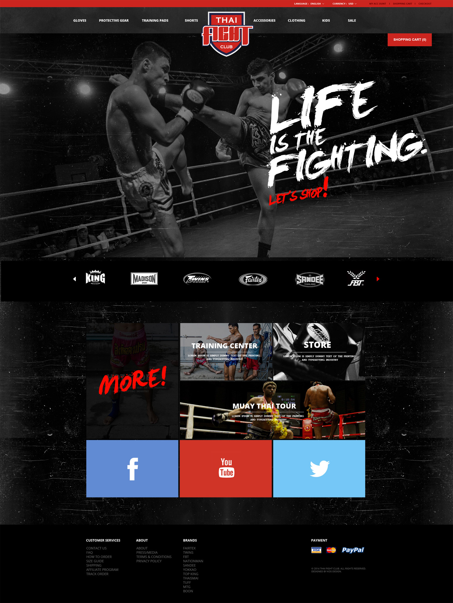 KOS Design - Thai Fight Club