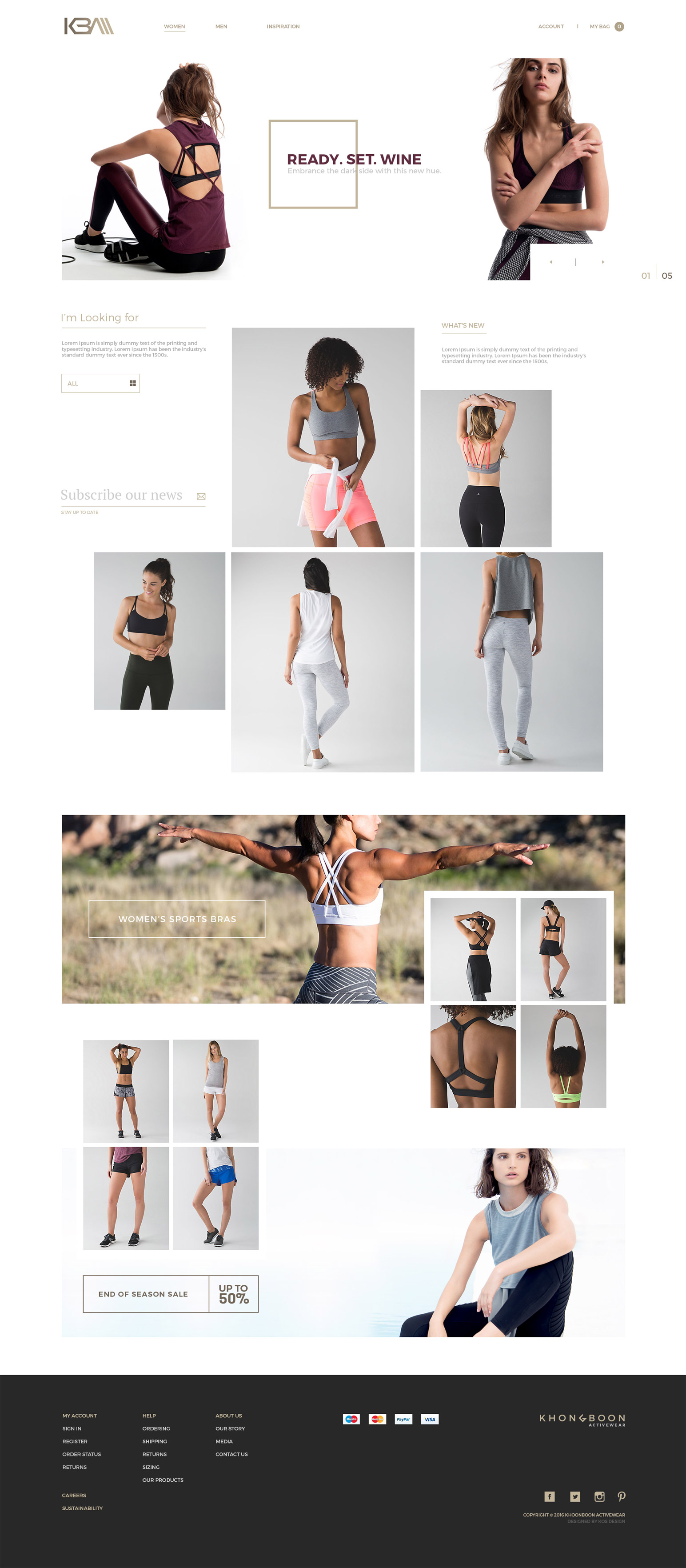 KOS Design - Khongboon Activewear