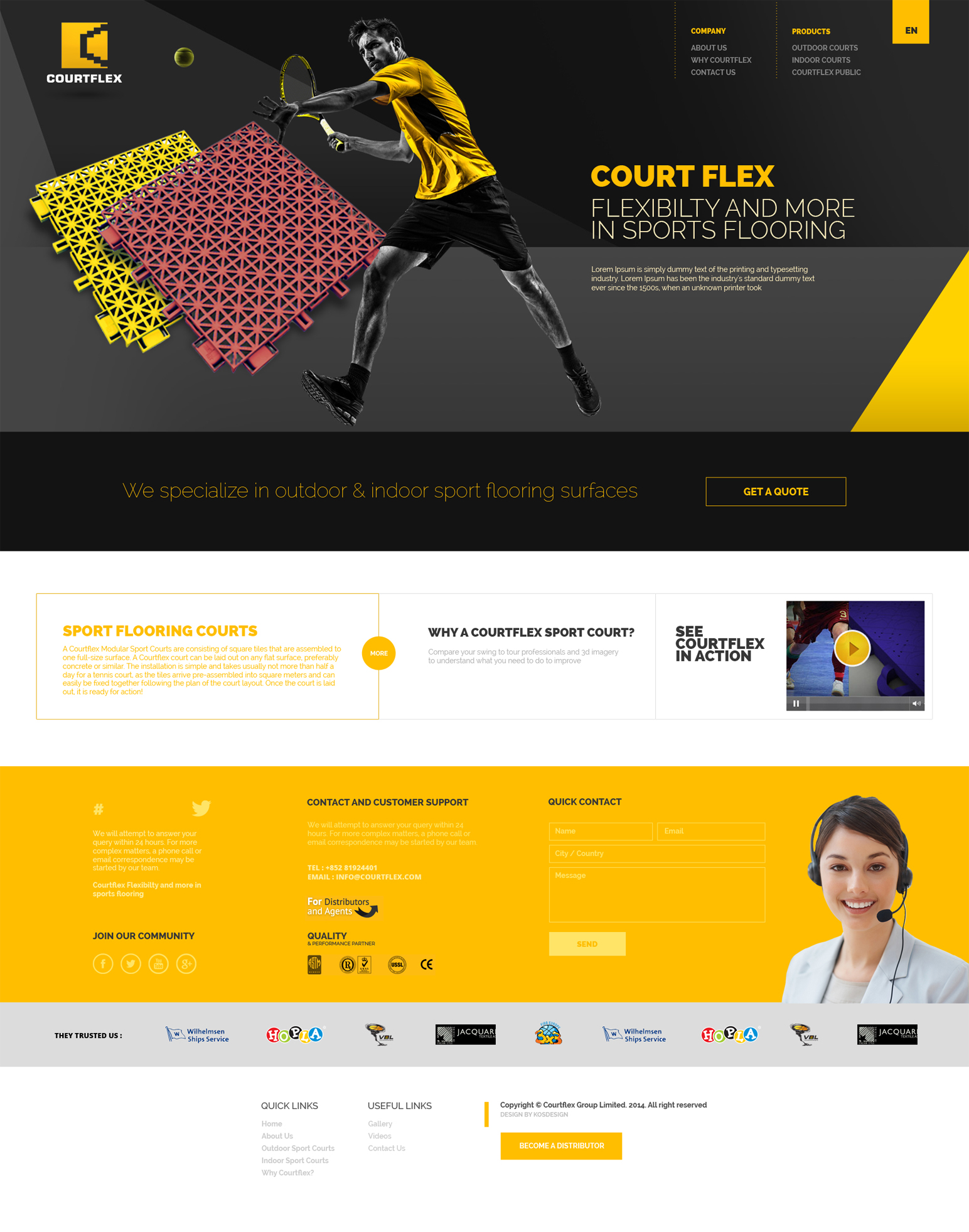 KOS Design - Courtflex